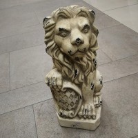 Статуэтка керамическая напольная "Лев"